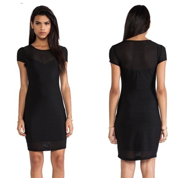 ELLIATT Atmosphere Dress in Carbon Black L NWT - Picture 1 of 11